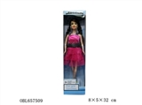 OBL657509 - Four 11.5 -inch barbie fashion suits