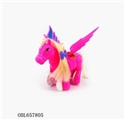 OBL657805 - Arrows flying horse with straight hair