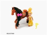 OBL657808 - Horses with barbie