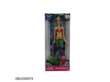 OBL658079 - 11.5 inch solid body simulation eyes mermaid