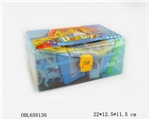 OBL658130 - Transparent rectangle suitcase d (the two conventional)