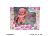 OBL658335 - 8 "doll (live eyes) bottles