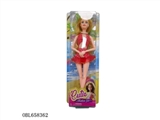 OBL658362 - 11.5 -inch swimsuit fashion barbie 12 suction plate joints with necklace, earrings