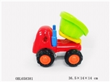 OBL658381 - All-wheel-drive cartoon truck