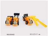 OBL658492 - Taxi truck with a shovel