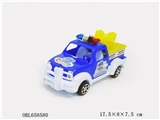 OBL658580 - Pull the police car (red. Yellow. Green. With light. Can put sugar)
