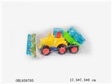 OBL658785 - Solid color inertia farmer car
