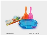 OBL658891 - Plastic tambourine Sand hammer