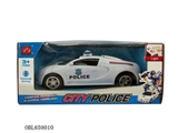 OBL659010 - Deformation of electric universal police car