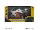 OBL659135 - 1:12奥地利KTM合金摩托车滑行12pcs