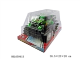 OBL659413 - Inertial car (1, paragraph 2 color blue, green)