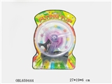 OBL659444 - Transparent flash arrows flying saucer