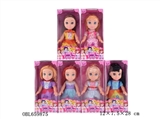 OBL659875 - Six conventional 10-inch music empty handed six dolls princess Disney salon