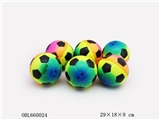 OBL660024 - 6 grain with 4 inch rainbow PU football