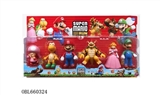 OBL660324 - Super Mario parkour 3.5 "- 5" six pack a single phone (4 doll with lamp)