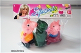 OBL660705 - Second generation lining powder red pig three assembly call voice