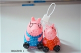 OBL660711 - Evade glue pig dad and evade glue a mother pig named pig