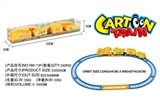 OBL660728 - Cartoon 1 electric rail cars