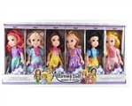 OBL660780 - 10 inch empty handed Disney dolls six assortments