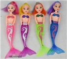 OBL660932 - 7 inch light mermaid doll opp bag only packing 】 【