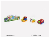 OBL661114 - Three ZhuangShi inertia cartoon car color
