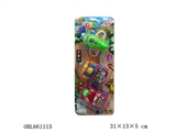 OBL661115 - Three ZhuangShi inertia cartoon car color