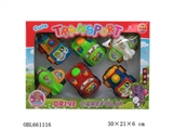 OBL661116 - Six ZhuangShi inertia cartoon car color