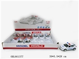 OBL661377 - The simulation music police cars BMW ferrari 1:32 boomerang alloy