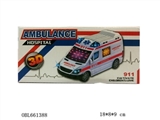 OBL661388 - The 3 d lighting electric universal ambulance an English song