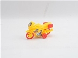 OBL661811 - Cartoon back in motorcycle