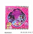 OBL662021 - Turn cover flower basket three layers of cosmetics