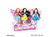 OBL662517 - 12 and 9 inches solid body Disney barbie