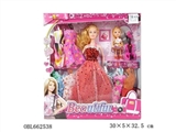 OBL662538 - 11.5 -inch barbie mixed with solid body clothing accessories