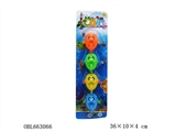 OBL663066 - Solid color back in cartoon fish