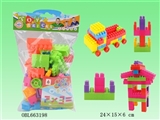 OBL663198 - 颗粒积木卡头吊袋62PCS (中、英文包装）