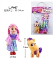 OBL663444 - 6 inches of Eva with horses, tree, comb