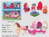 OBL663643 - The pink pig electric cart light music with pigs