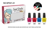 OBL663667 - 4 bottled water stripping nail polish