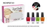 OBL663673 - 4 bottled water stripping nail polish