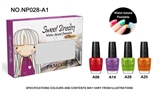 OBL663674 - 4 bottled water stripping nail polish