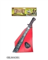 OBL664301 - Pirates machete suit