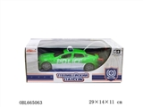 OBL665063 - 4 through remote control car 1:18 tesla 27 MHZ