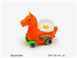 OBL665069 - Pull horse snow