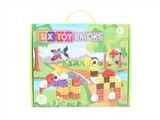 OBL665381 - 88 pieces of six wooden area