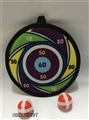 OBL665397 - Dart board with two goals