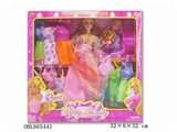 OBL665441 - 11.5 -inch real barbie doll clothes (2, orange)