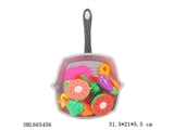 OBL665456 - Frying pan can cut fruits and vegetables