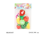 OBL665457 - PVC card head bag may cut fruits and vegetables