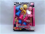 OBL665778 - Interesting assembling and 9 inches barbie
