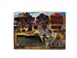 OBL666005 - The locomotive plus Indian on horseback and accessories